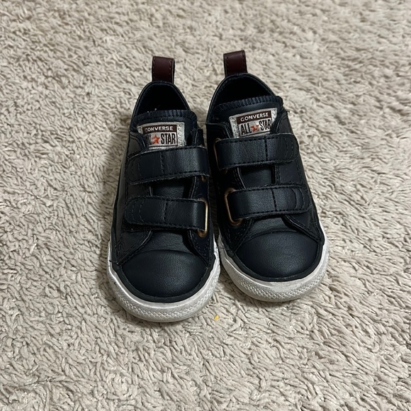 Converse | Shoes | Toddler Leather Converse Sneakers | Poshmark